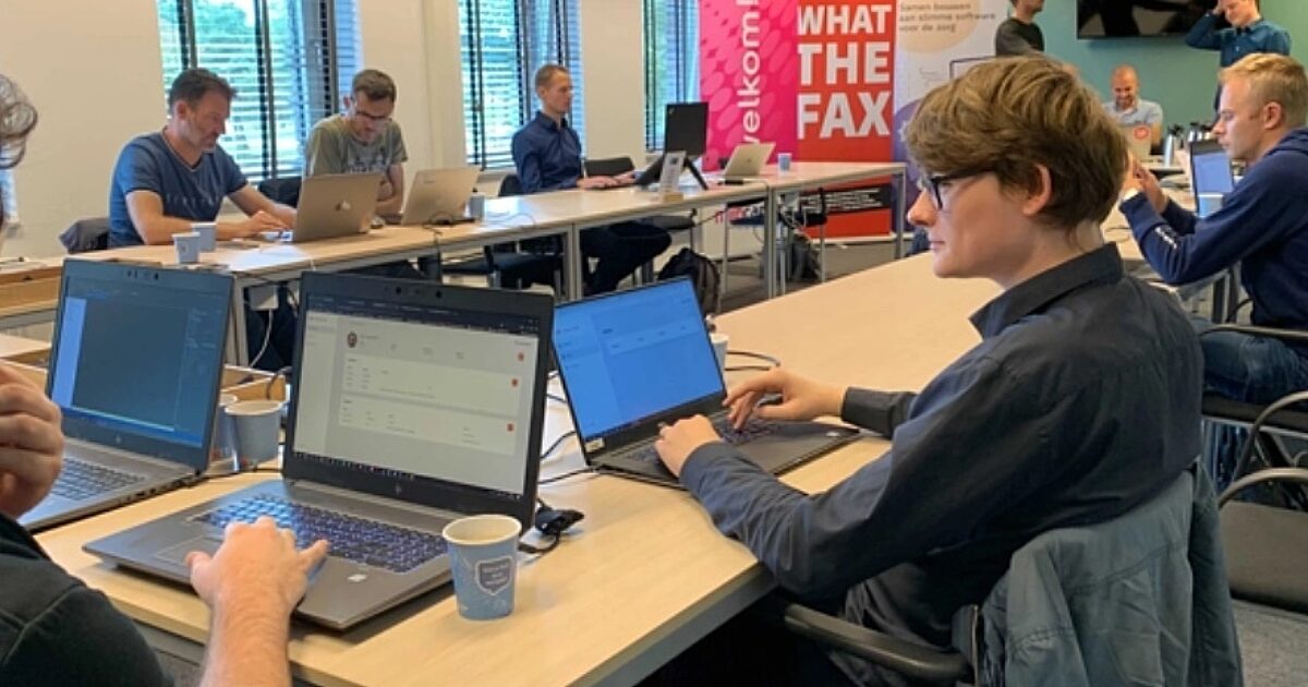 Ecare 'on fire' tijdens Hackaton van Stichting NUTS