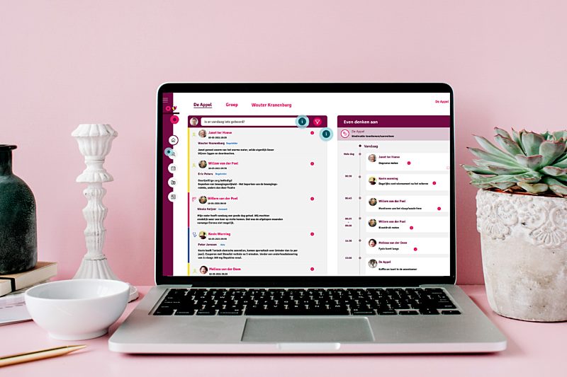 Clickable demo gehandicaptenzorg