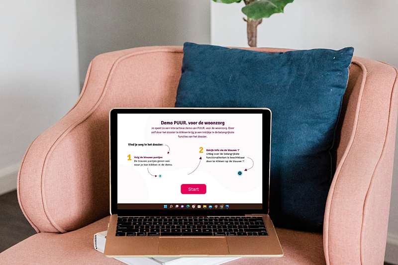 Clickable demo verpleeghuis