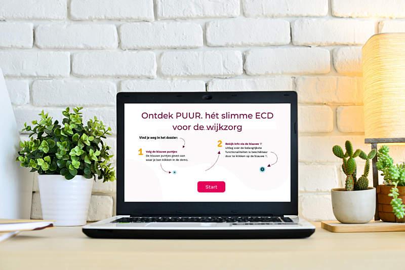 Clickable demo wijkzorg