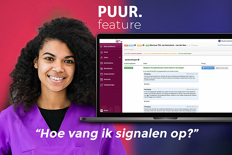 PUUR feature hoe vang ik signalen op
