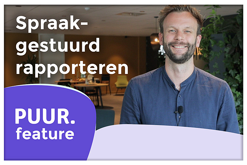 PUUR feature thumbnail spraakgestuurd rapporteren PUUR feature thumbnail spraakgestuurd rapporteren