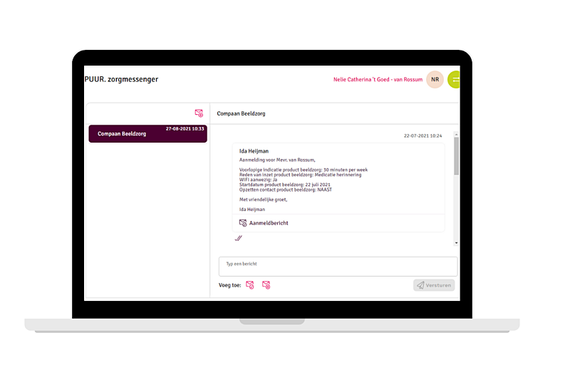 PUUR zorgmessenger Compaan