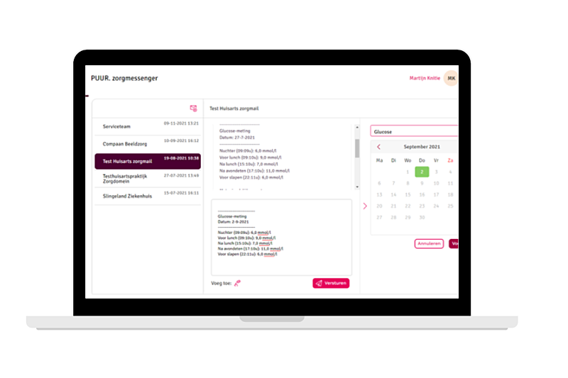 PUUR zorgmessenger huisarts zorgmail