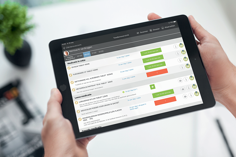 Patyna kiest voor medicatietoedieningsregistratie in n Care direct vanuit PUUR