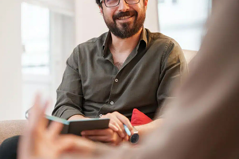 Psycholoog GGZ gesprek