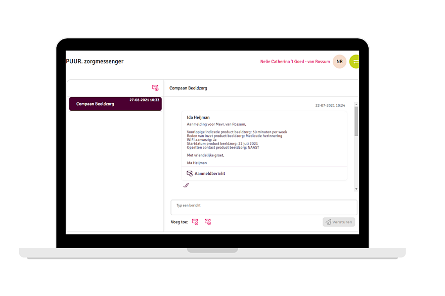 PUUR zorgmessenger Compaan