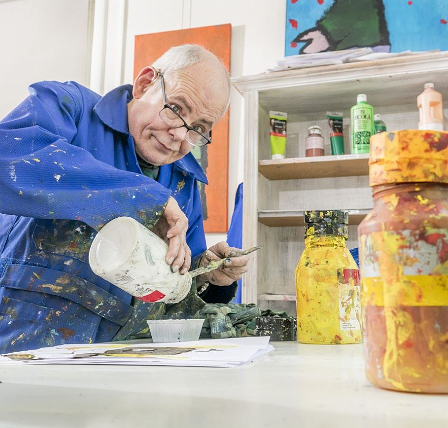 Elver dagbesteding schilderen