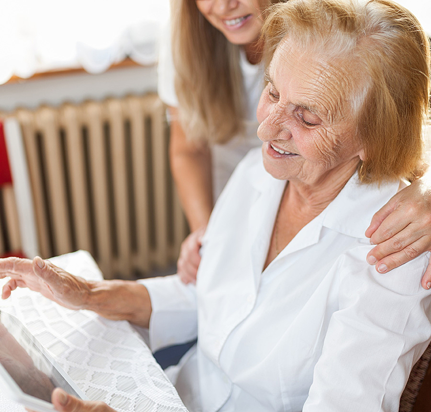 Ouderenzorg tablet 1 Ouderenzorg tablet 1