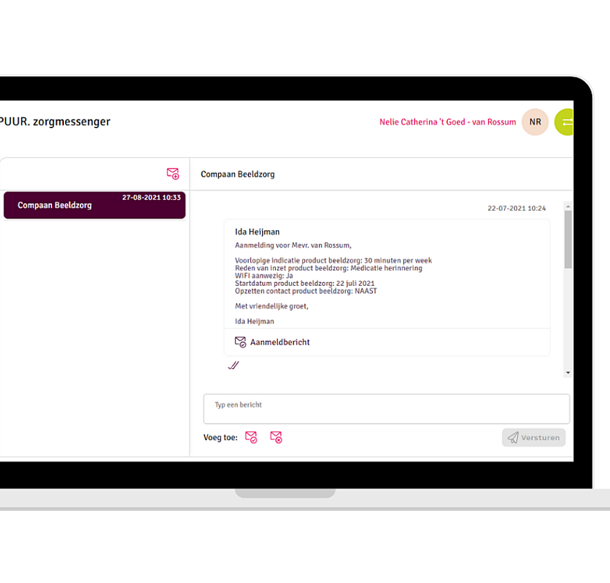 PUUR zorgmessenger Compaan