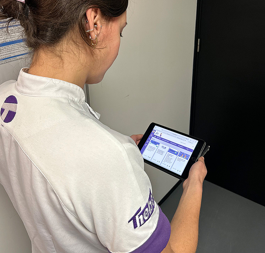 Thebe zorgprofessional tablet